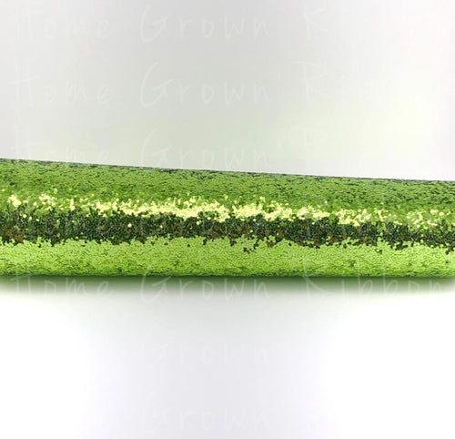 Chunky Glitter Sheet Fall Apple Green