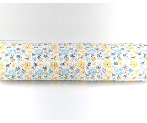 Leather Sheet Lace Fabric Flowers Glitter