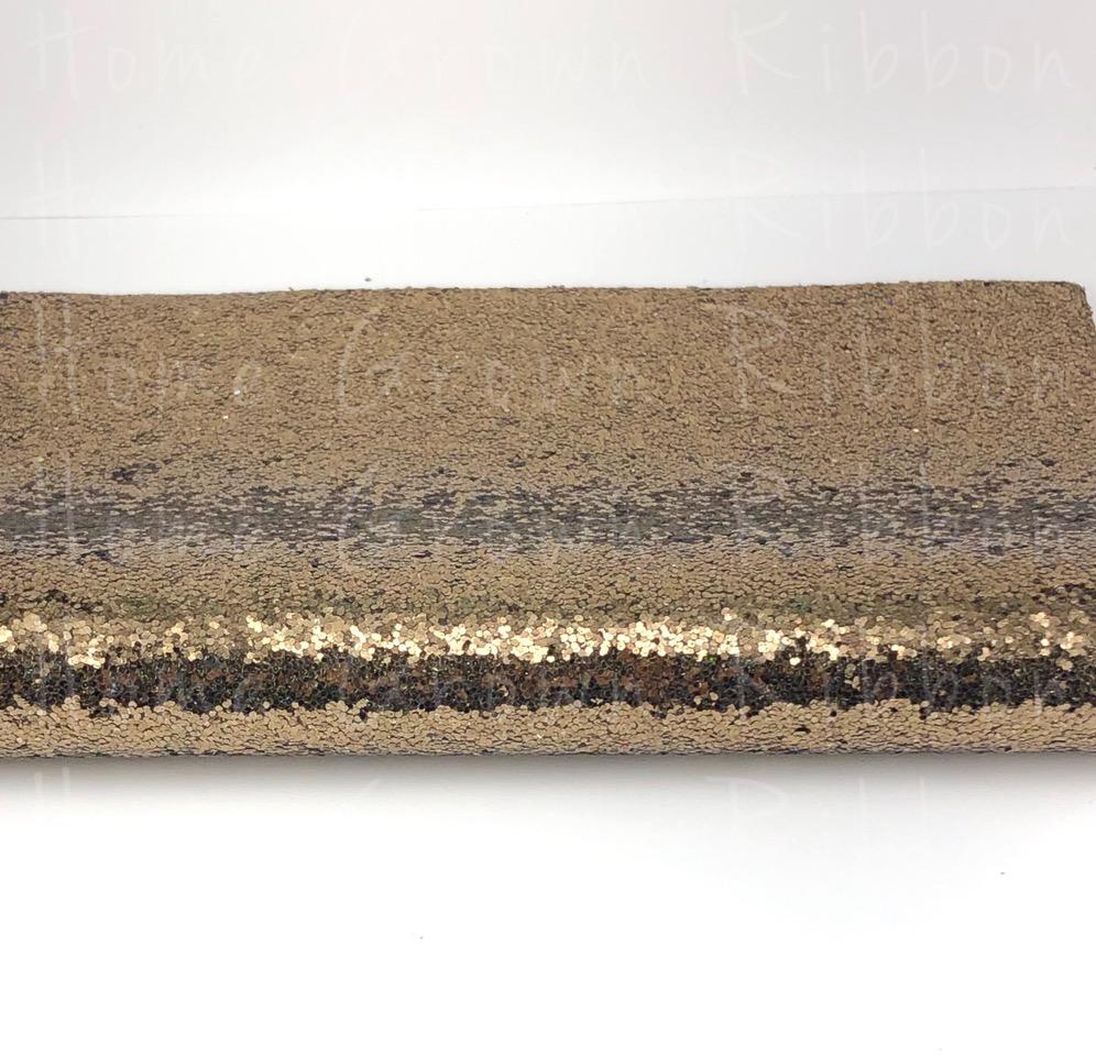 Chunky Glitter Sheet Fall Brown