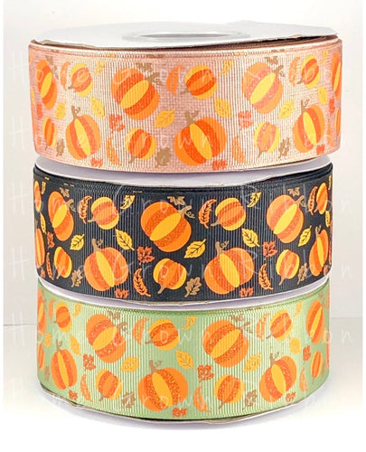 Fall Thanksgiving Pumpkins USDR Ribbon I Dream of Fall