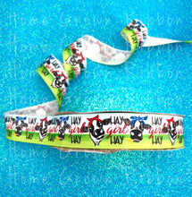 Load image into Gallery viewer, Cow Hay Girl Hay Ribbon USDR 7/8 Inch