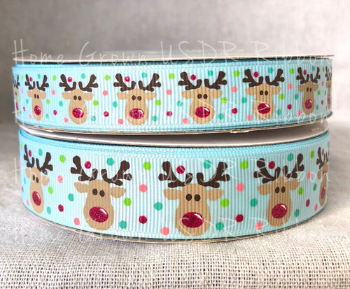 Rudolph Christmas Reindeer USDR Ribbon