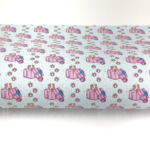 USDR Leather Sheets Puppy Present Christmas Birthday