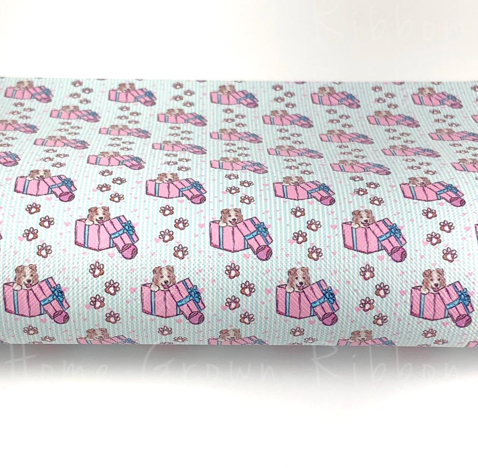 USDR Leather Sheets Puppy Present Christmas Birthday