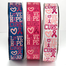 Load image into Gallery viewer, Breast Cancer Ribbon Awareness Love Hope Cure USDR