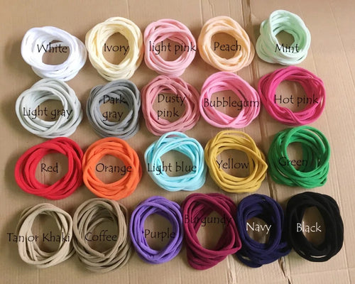 Nylon Headbands - More Colors Available