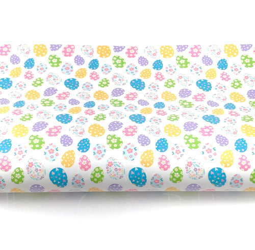 Easter Eggs Synthetic Leather Sheet USDR