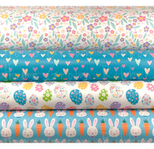 Load image into Gallery viewer, Easter Floral Synthetic Leather Sheet USDR