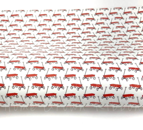 Wagon Faux Leather Sheet