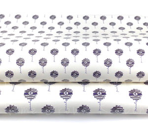 Thin Blue Line Family Sunflower - Small Scale - Synthetic Leather Sheet USDR