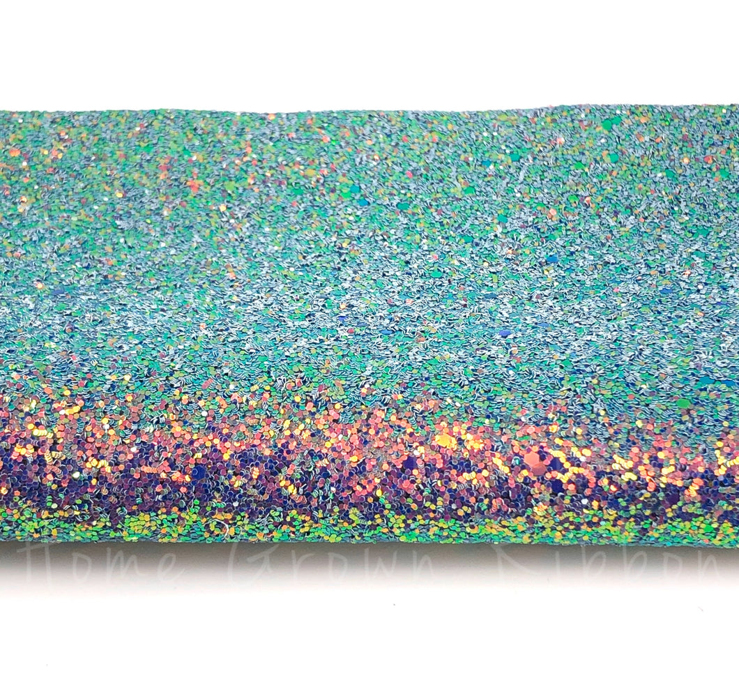 Chunky Glitter Sheet - Purple Mermaid Holographic