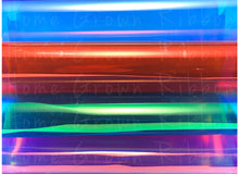 Load image into Gallery viewer, Jelly Holographic Waterproof Sheets - Purple - Red - Blue - Tropic