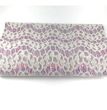 Load image into Gallery viewer, Chunky Glitter and Lace Fabric Sheet
