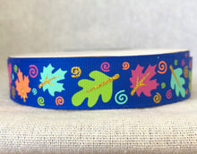 Load image into Gallery viewer, Happy Fall Y&#39;all USDR Ribbon - 7/8 Inch - Leaves