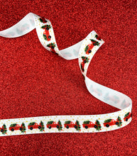 Load image into Gallery viewer, Christmas Truck with Gold Glitter Sparkles - 3/8&quot; - 5/8&quot; - 7/8&quot; - 1.5&quot; - 3&quot;