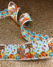 Load image into Gallery viewer, Pumpkin Patch Double Sided with Gold Glitter Sparkles - 5/8&quot; - 7/8&quot; - 1.5&quot; - 3&quot;