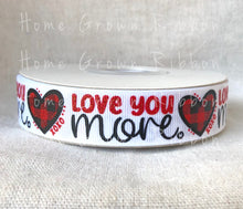 Load image into Gallery viewer, Love You More Collection - Love You More Buffalo Plaid 7/8&quot;
