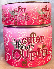 Load image into Gallery viewer, Cuter Than Cupid Valentine&#39;s Day USDR Grosgrain Ribbon - 1.5&quot; - 3&quot; - Pink Ombre