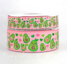 Load image into Gallery viewer, Happy Avocado&#39;s USDR Grosgrain Ribbon - Pink - 7/8&quot; - 1.5&quot; - Avocado Collection