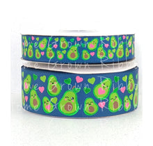Load image into Gallery viewer, Happy Avocado&#39;s USDR Grosgrain Ribbon - Light Navy - 7/8&quot; - 1.5&quot; - Avocado Collection