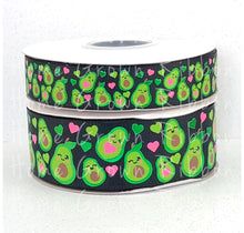 Load image into Gallery viewer, Happy Avocado&#39;s USDR Grosgrain Ribbon - Black - 7/8&quot; - 1.5&quot; - Avocado Collection