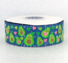 Load image into Gallery viewer, Happy Avocado&#39;s USDR Grosgrain Ribbon - Light Navy - 7/8&quot; - 1.5&quot; - Avocado Collection