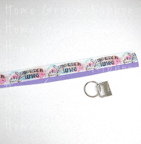 I Don't Believe in Humans Key Fob Kit - Multiple Colors Available