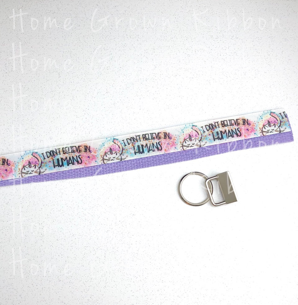 I Don't Believe in Humans Key Fob Kit - Multiple Colors Available