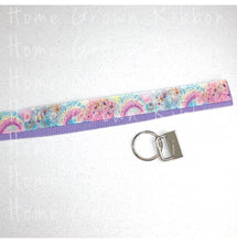 Load image into Gallery viewer, Chunky Glitter Heat Transfer Key Fob Kit - Multiple Colors Available