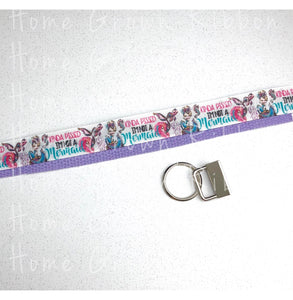Kinda P***ed I'm Not a Mermaid Key Fob Kit - Multiple Colors Available