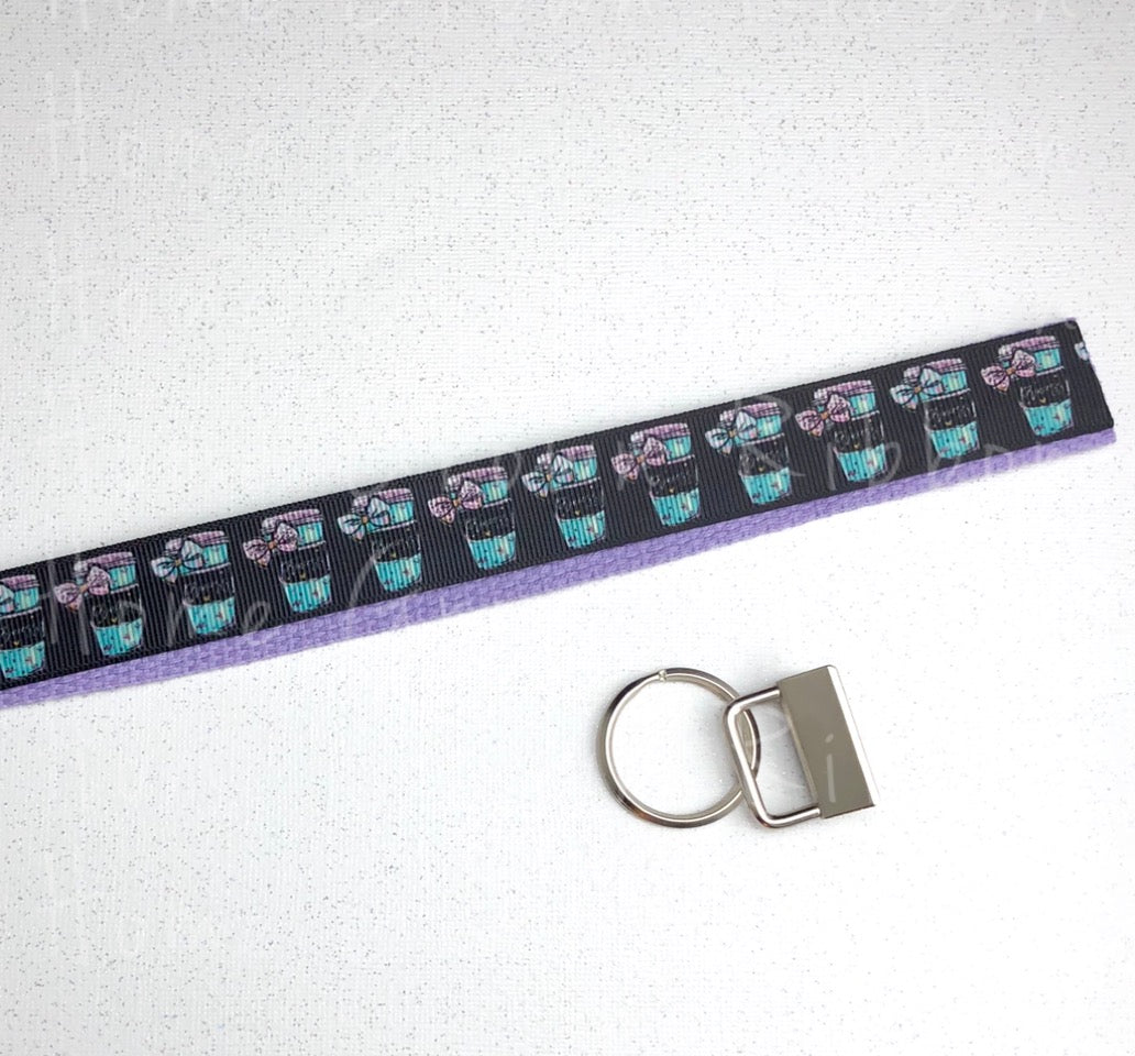 Princess Coffee Cup Key Fob Kit - Multiple Colors Available