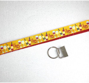 Cheers on Yellow Ribbon Key Fob Kit - Multiple Colors Available