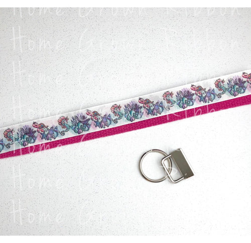 Watercolor Sea Life Key Fob Kit - Multiple Colors Available