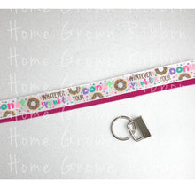 Load image into Gallery viewer, Whatever Sprinkles Your Donut Key Fob Kit - Multiple Colors Available
