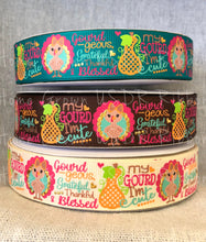 Load image into Gallery viewer, My Gourd I&#39;m Cute USDR Ribbon - 7/8 Inch