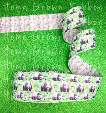Load image into Gallery viewer, Panda&#39;s Double Sided USDR Grosgrain Ribbon 5/8&quot; - 7/8&quot; - 1.5&quot; - 3&quot;