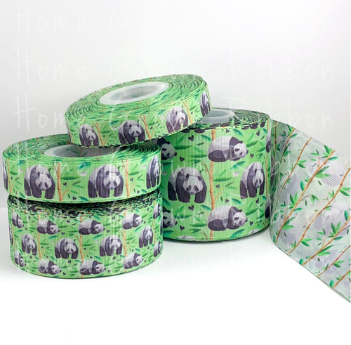 Panda's Double Sided USDR Grosgrain Ribbon 5/8