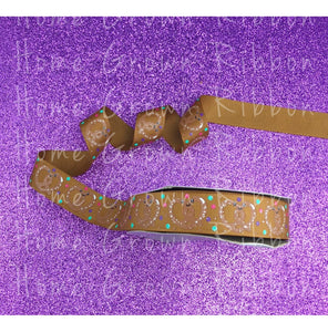 Pretzels - Knot At All Salty Collection 7/8" - 1.5" - 3" Grosgrain USDR Pink - Brown - Black