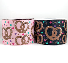 Load image into Gallery viewer, Pretzels - Knot At All Salty Collection 7/8&quot; - 1.5&quot; - 3&quot; Grosgrain USDR Pink - Brown - Black