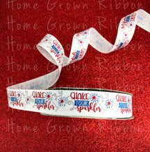 Load image into Gallery viewer, Shake You Sparkler USDR Ribbon - 7/8 Inch