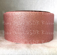Load image into Gallery viewer, Rose Gold Glitter Ribbon