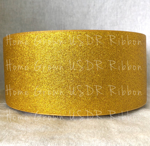 Gold Glitter Ribbon