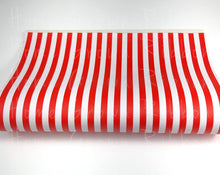 Load image into Gallery viewer, Red and White Stripes American Flag Glitter Leather Sheet