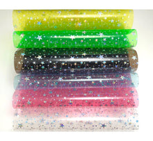 Load image into Gallery viewer, Jelly Star Pool Bow Vinyl Sheet Size A4