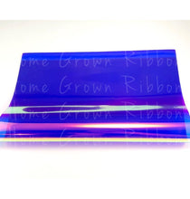 Load image into Gallery viewer, Blue Jelly Sheet Pool Bow Vinyl Sheet A4 Size