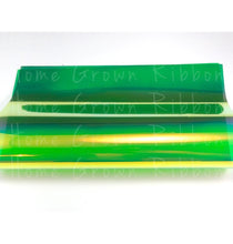 Load image into Gallery viewer, Green Jelly Sheet Pool Bow Vinyl Sheet A4 Size