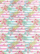 Load image into Gallery viewer, Hibiscus Faux Leather Sheets USDR