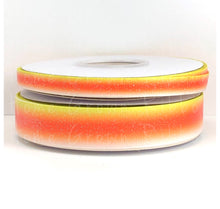 Load image into Gallery viewer, Candy Corn Ombre Halloween USDR Glitter Ribbon