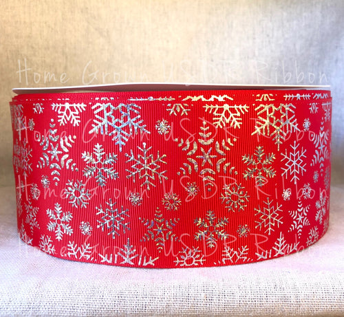 Snowflake Christmas Ribbon