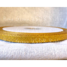 Load image into Gallery viewer, Gold Glitter Ribbon